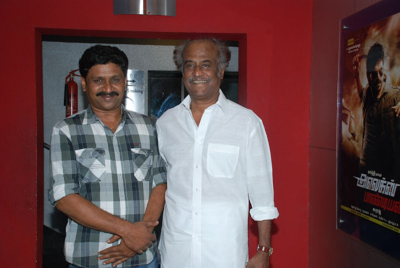 Rajini Watches Vazhakku En  Stills Vazhakku En  Special Show Photos film pics