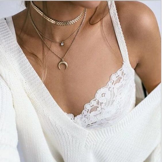 collier fantaisie tendance