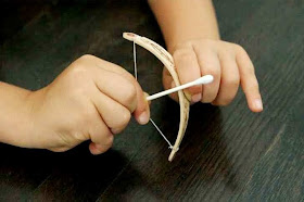 Cara Membuat Kerajinan Tangan Dari Stik Es Krim, Panah Mainan 5