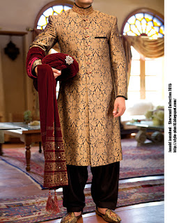 jjsw-435-black-gold-sherwani-collection-2015-by-junaid-jamshed