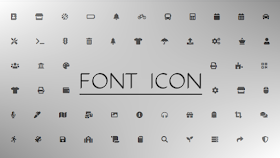 Mengenal dan mengetahui Font Icon untuk mengembangkan Tampilan website