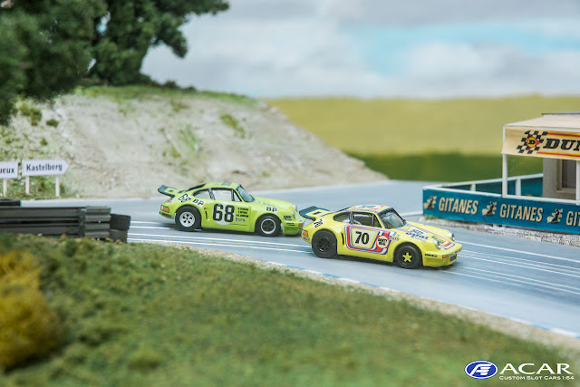 #70 Porsche 911 RSR Le Mans 1974 Slot Car Custom