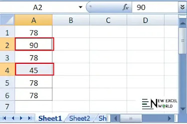 Go To Special in Excel in Hindi