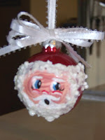 Santa face bulb