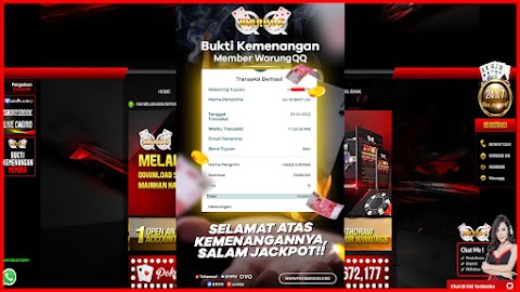 Selamat Kepada Member Setia WARUNGQQ Withdraw RP 78.000.000,-