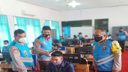 22 Calon Tamtama Polri Polda Kalteng Ikuti Tes Akademik