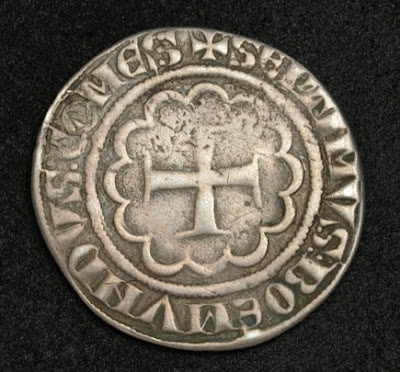 Silver Gros Crusader Coins treasure pictures image
