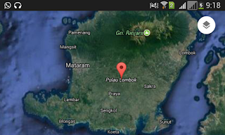 Gempa 7 SR yang terjadi di lombok utara.