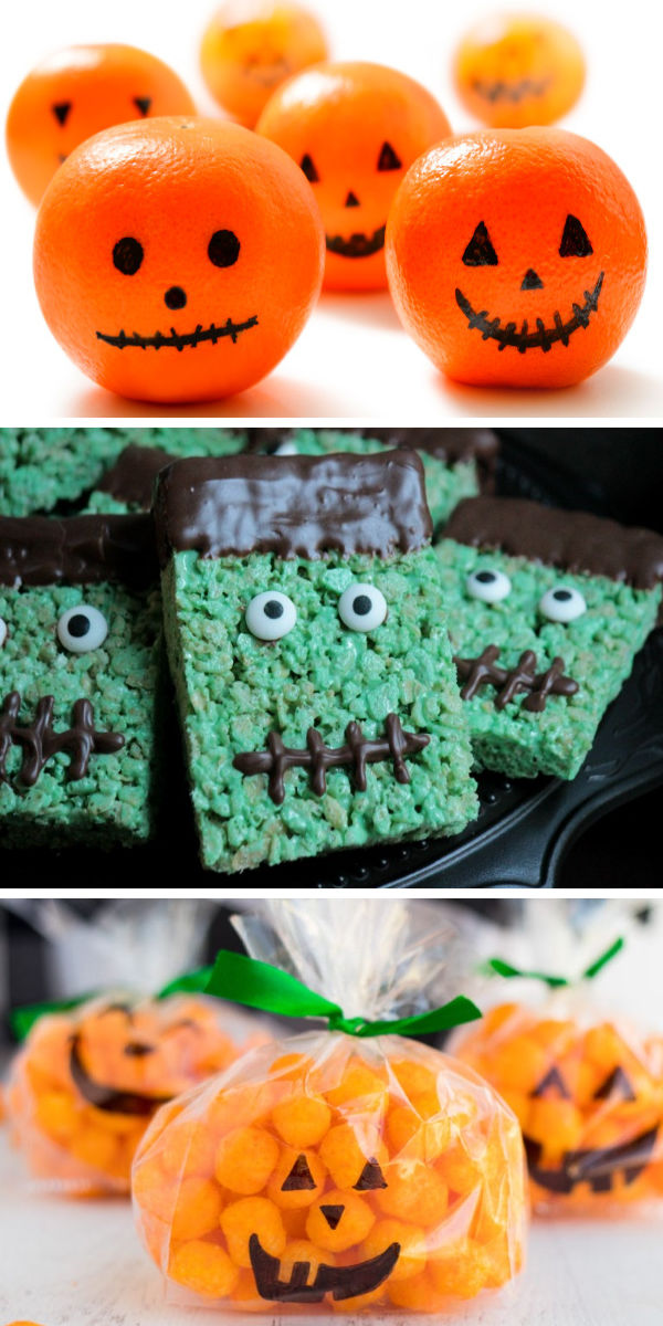Fun & creative Halloween treat ideas for kids #halloweentreats #halloweentreatsforkids ##halloweenfoodforparty #halloween #growingajeweledrose