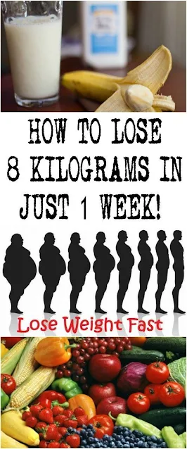 How To Lose 8 Kilograms In 1 Week