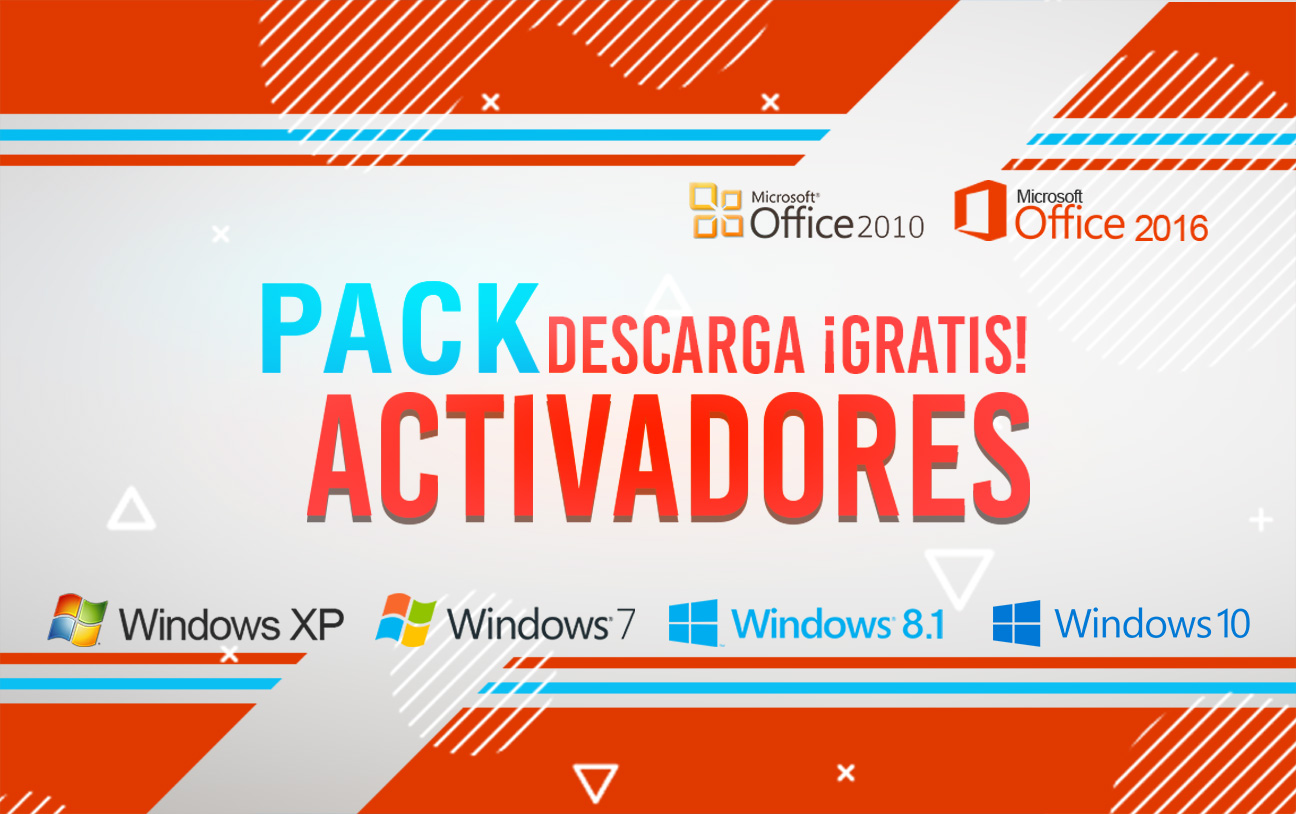 PACK Activadores Windows y Office Mega