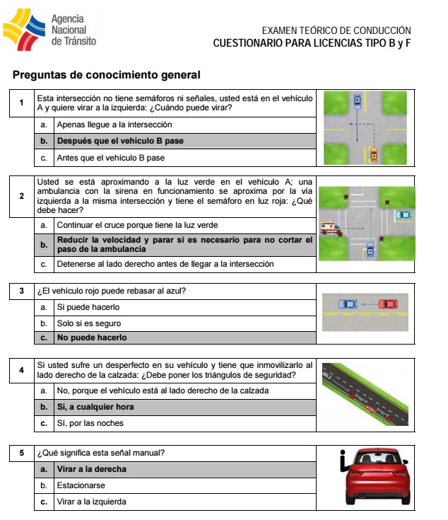 Simulador Obtencion De Liscencia En Ecuador Prestamos Personales