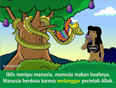 Komik Alkitab Anak: ALLAH Mengasihi Manusia