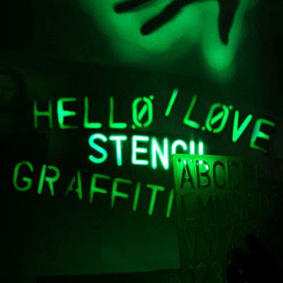 Glow graffiti image