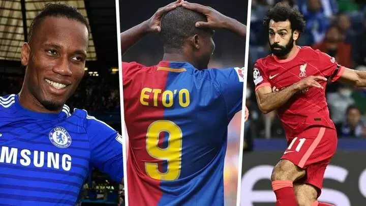 Salah moves ahead of Eto’o in UCL scoring charts for Africans