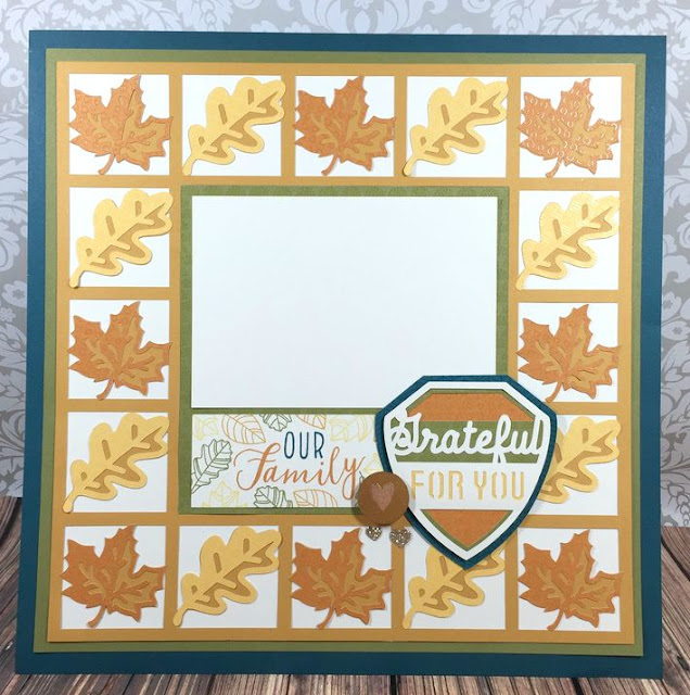 Cricut Artistry Autumn Family layout