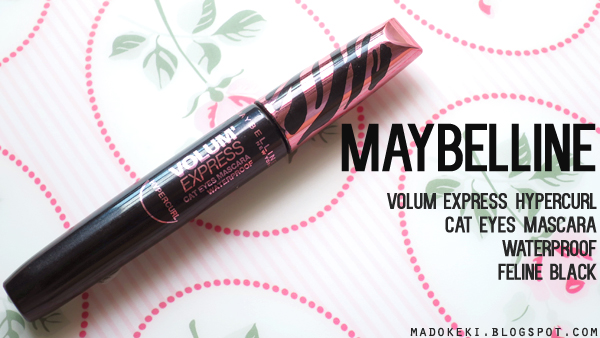 maybelline hypercurl cat eyes mascara feline black