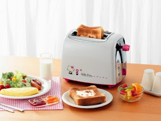 Hello Kitty tost makinesi, ekmek kizartma makinesi, sevimli tost makinesi,ekmek kızartma makinesi