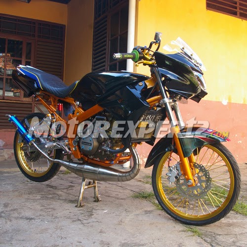 Modifikasi Balap Ninja R 150 Bertenaga