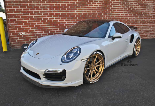 2015 Porsche 991 Turbo S with ADV.1 Wheels