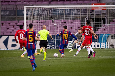 ملخص واهداف مباراة برشلونة وغرناطة (1-2) الدوري الاسباني
