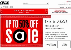 Asos coupon code