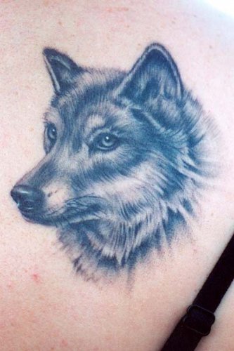 Lone Wolf Tattoo by ~Onee-chan160 on deviantART