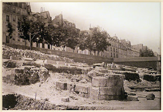 Pierre Emonds, Mur de Philippe-Auguste, c. 1869