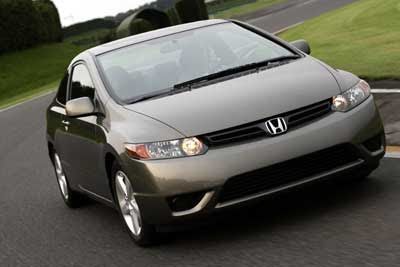 It's a 2008 Honda Civic Coupe,