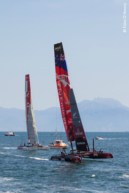 America's cup di vela-Napoli