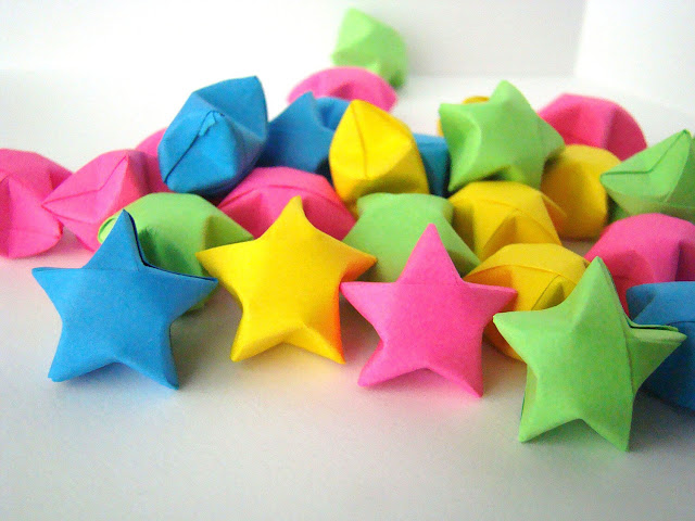 Cara membuat origami bintang