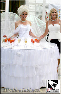 angel strolling table in the OC