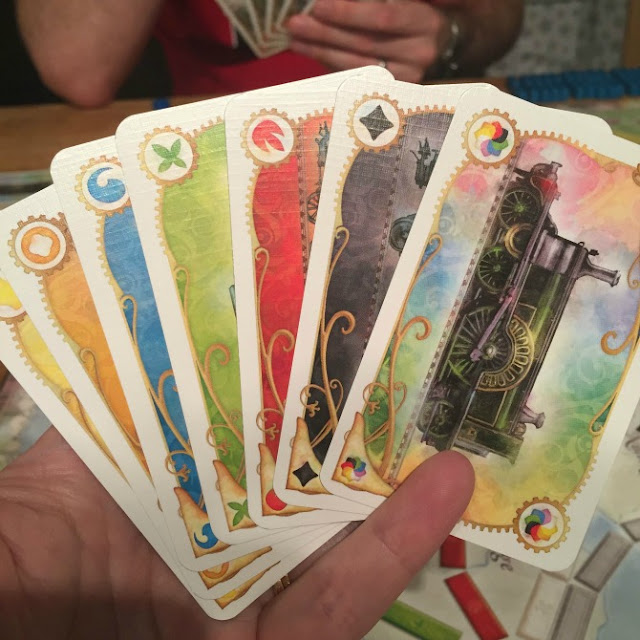 Ticket to Ride UK cards