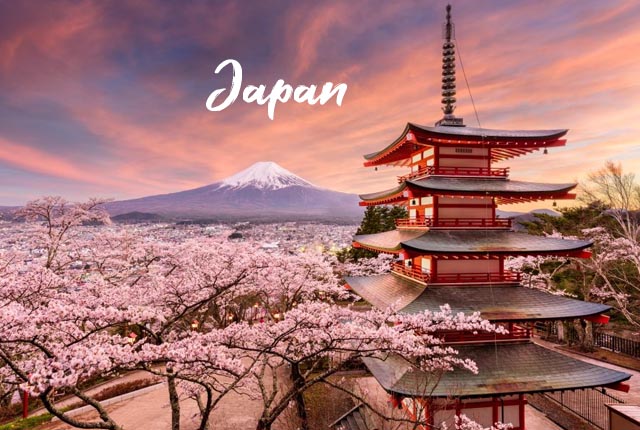 Japan honeymoon packages from India