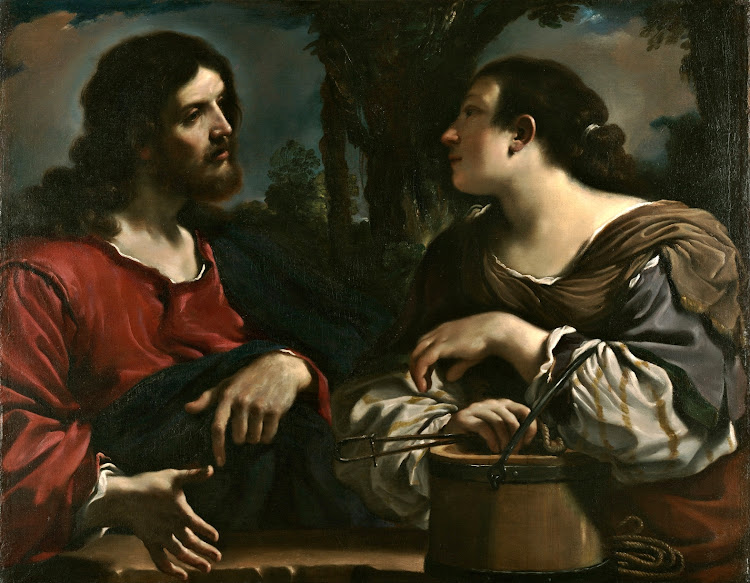 Giovanni Francesco Barbieri 'Guercino' - Christ and the Woman of Samaria