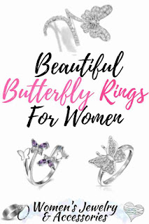 Beautiful Butterfly Rings For Women.