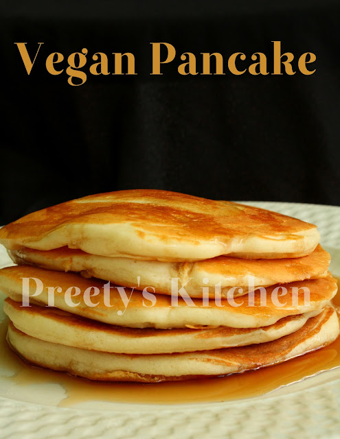 eggless how to Eggless make pancake mix Pancakes Kitchen: Preety's with pancakes /  Pancakes Vegan