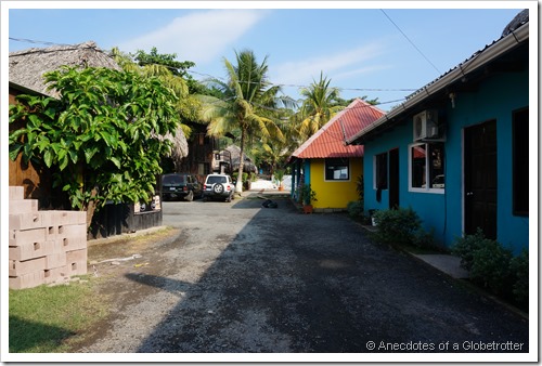 Entrance to Tunco Lodge