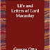 References From: The Life and Letters of Lord Macaulay