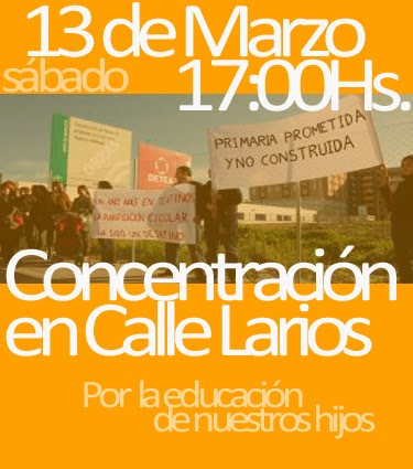 Concentración en Calle Larios, todo un exito!