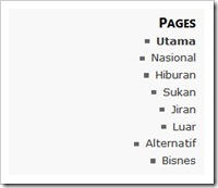 sidebar pagelist right