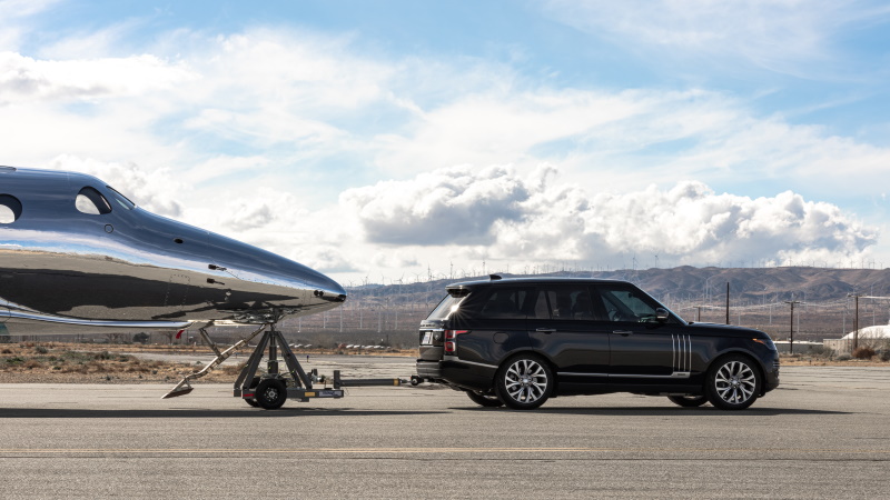 Land Rover Extends Partnership with Virgin Galactic