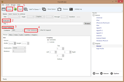 Cara Memperkecil Ukuran Video Dengan Handbrake