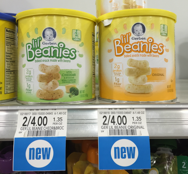 Gerber lil' Beanies Snacks