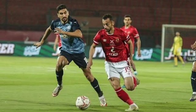 نتيجة مباراة الاهلي وبيراميدز في الدوري المصري