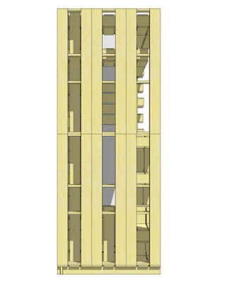 wardrobe room divider drawings