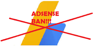 reason for google adsense ban