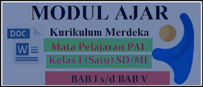 Modul Ajar Kurikulum Merdeka Pendidikan Agama Islam Kelas 1 SD/MI