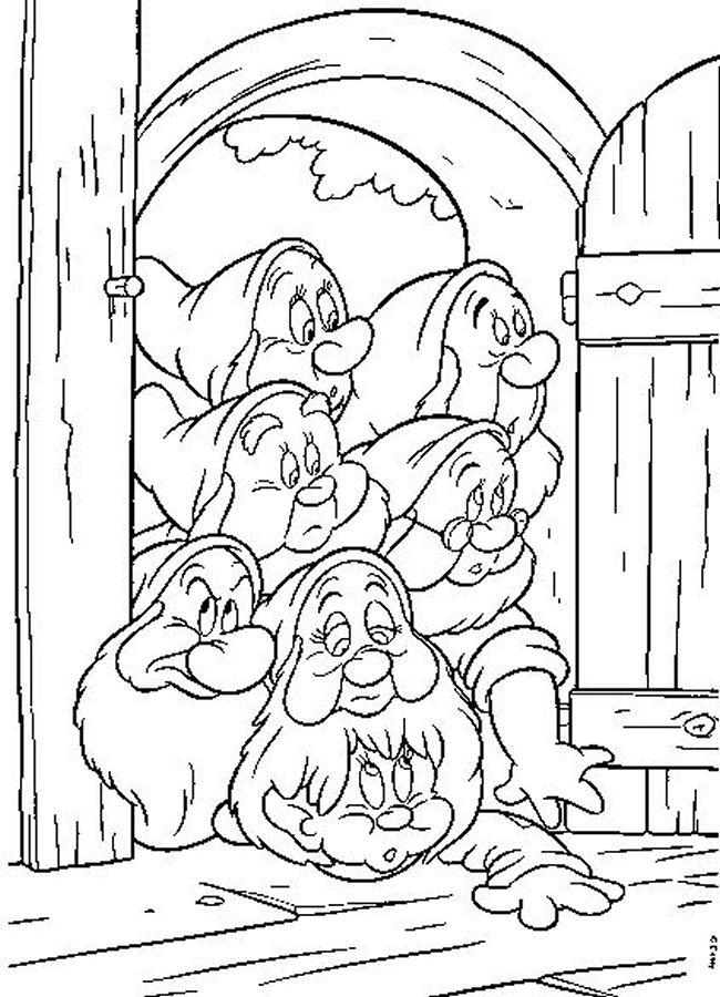 Snow White Coloring Pages Printable | # Fresh Coloring Pages