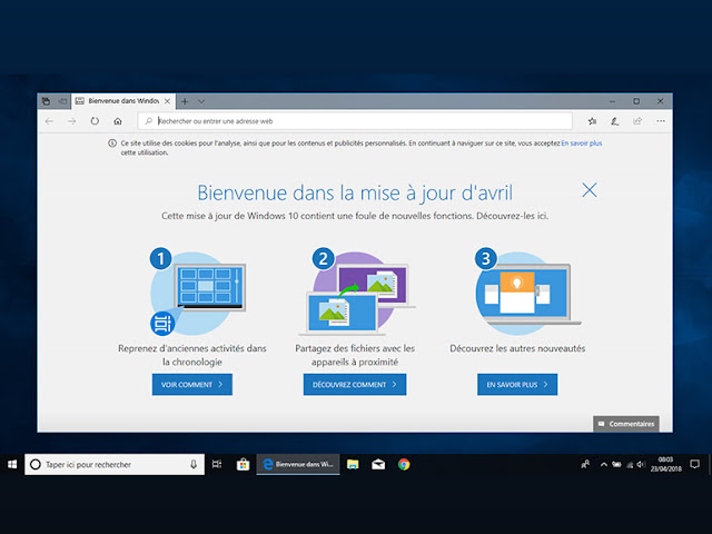 ويندوز Windows 10: تحديث أبريلAbril جاهز ، هل يجب تثبيته وكيف في طريقتين؟